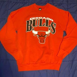 VINTAGE Chicago Bulls Crewneck (Red)